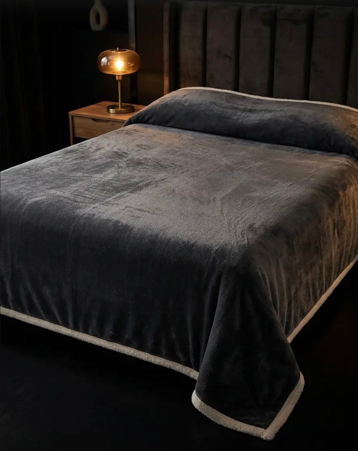 The Ember Wool Throw Blanket