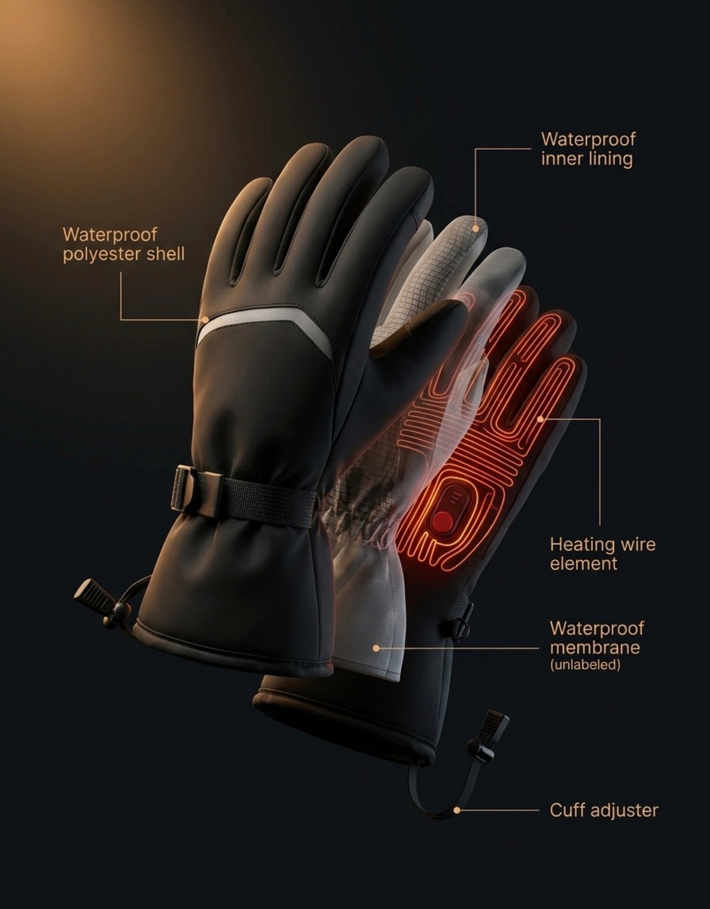 The Ember Heated Gloves
