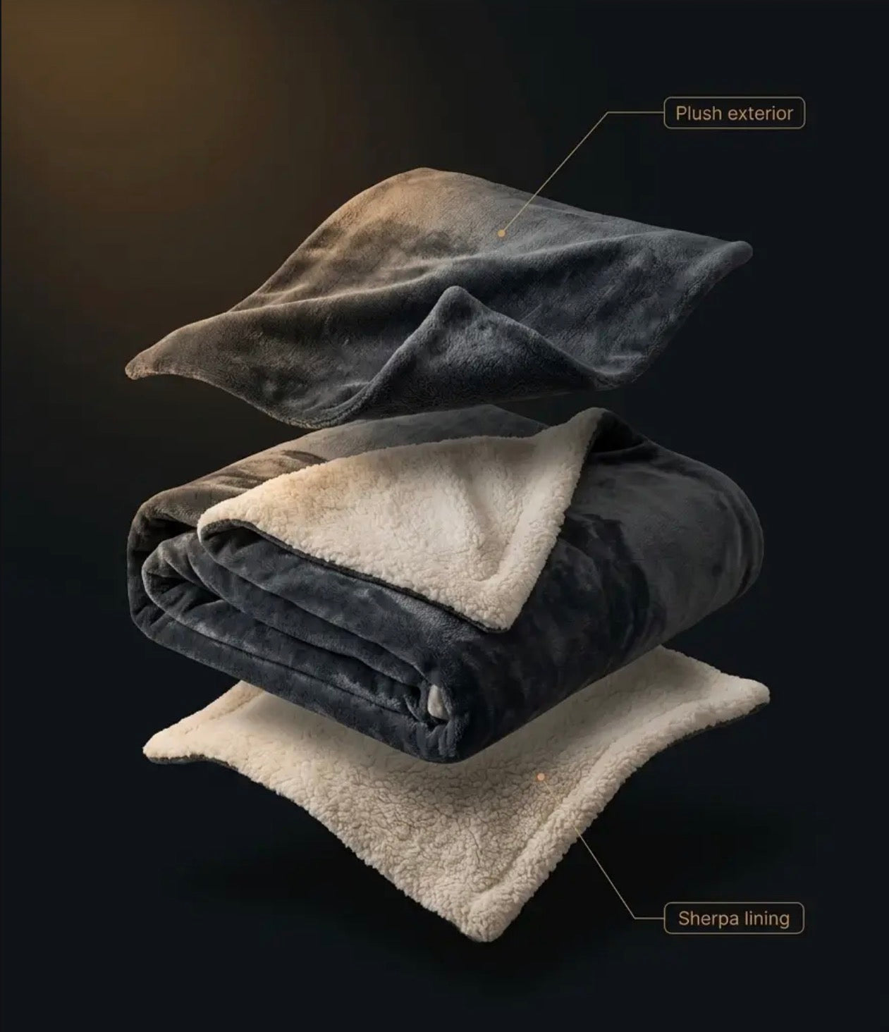 The Ember Wool Throw Blanket