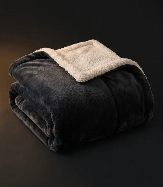 The Ember Wool Throw Blanket